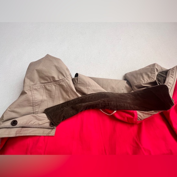 Orvis Heritage Field Coat OR‑4H05 Men’s Medium Tan Waxed Cotton Jacket - Picture 7 of 14